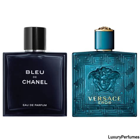 chanel bleu vs versace eros